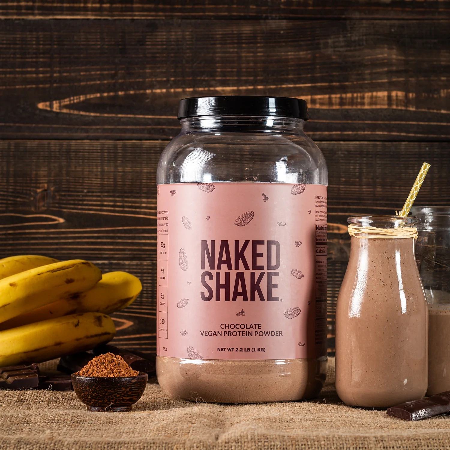 Chocolate Protein Shake | Naked Shake - 30 Servings - Image 8