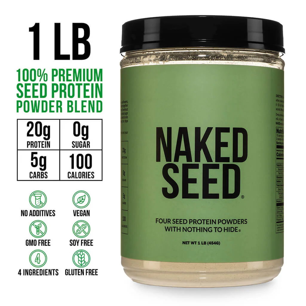 Seed Protein Powder | Naked Seed - 1LB - Image 3