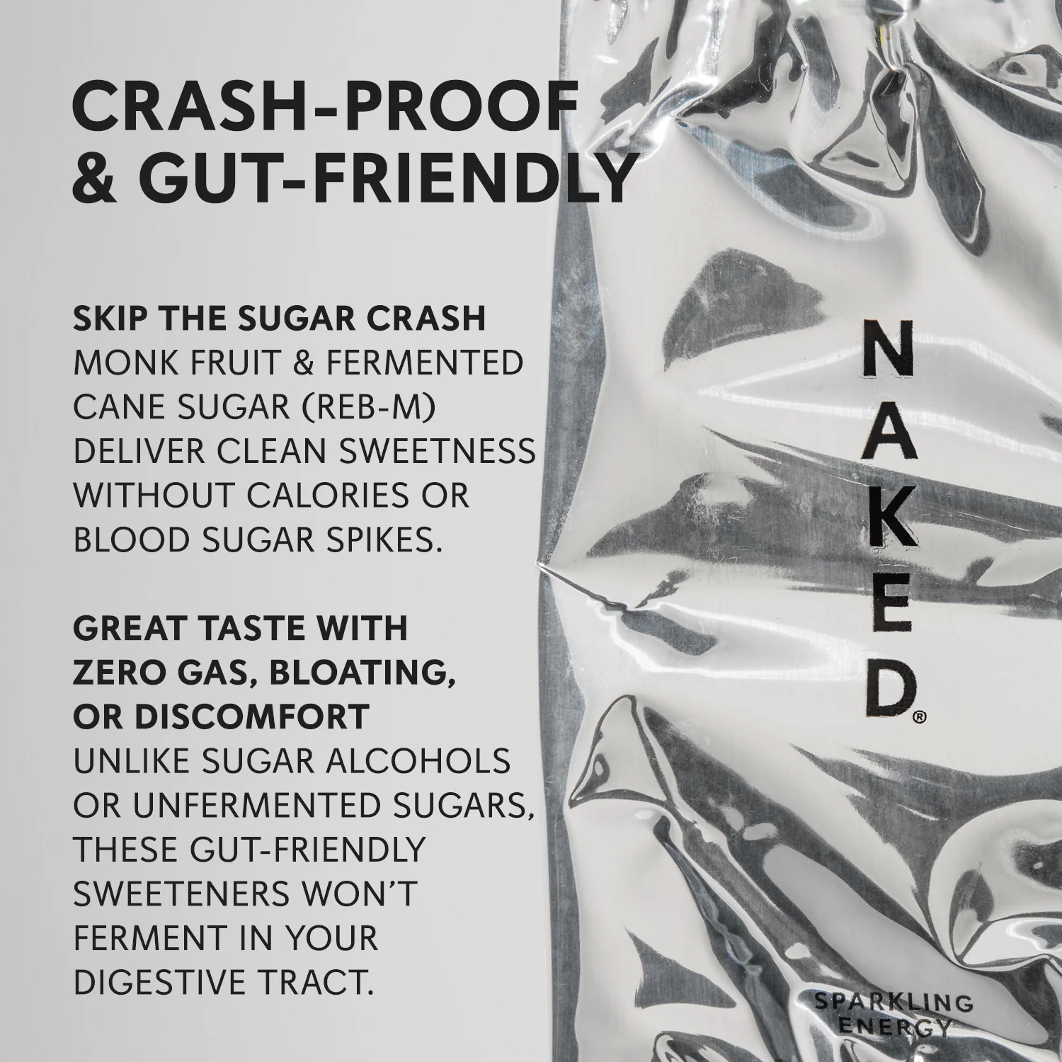 Strawberry Lemonade Naked Sparkling Energy | Clean Energy Drink - 12 Cans - Image 5