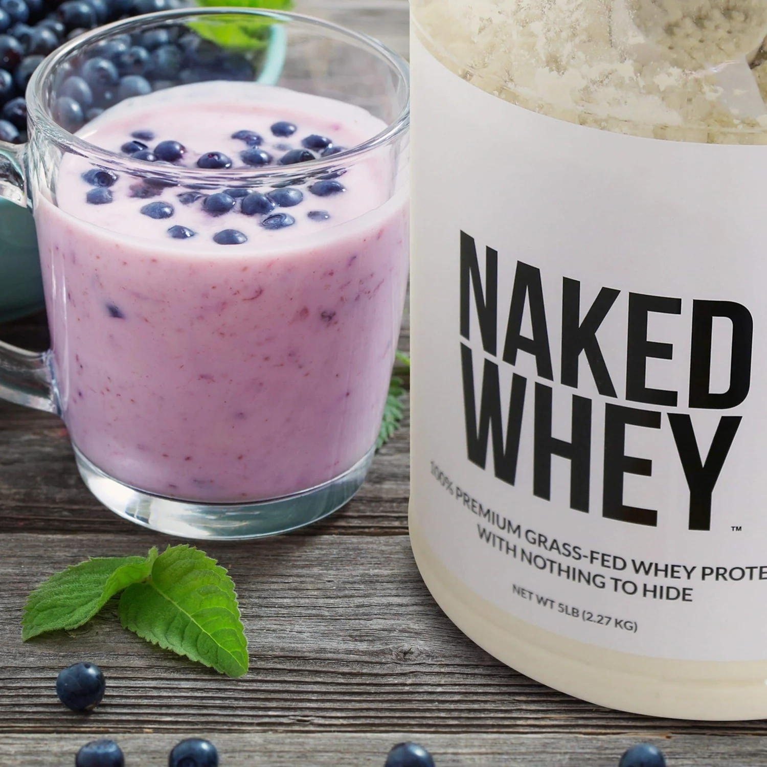 Strawberry Whey Protein Powder | Naked Strawberry Whey - 5LB - Image 8